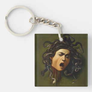 Medusa Kopf Caravaggio Malerei Kunst Mythologie ca Schlüsselanhänger