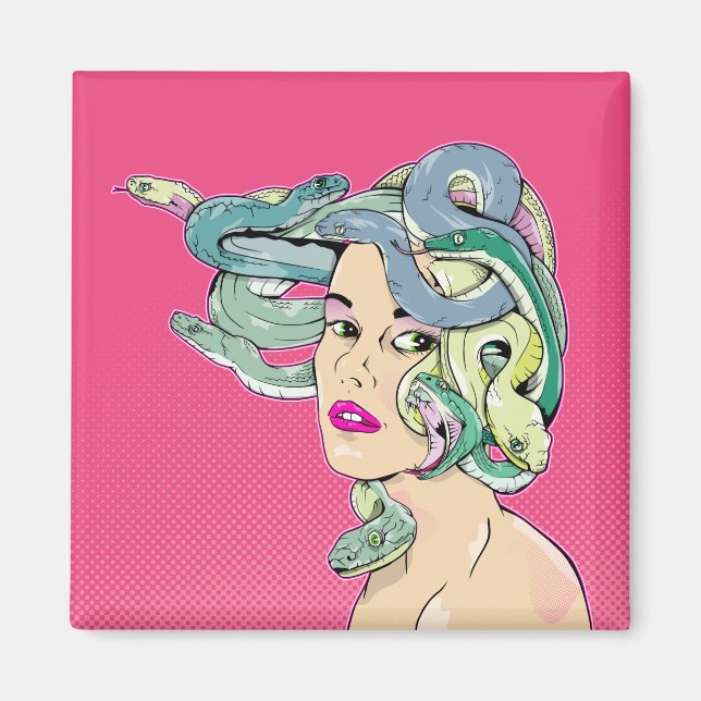 Medusa Magnet (Vorne)