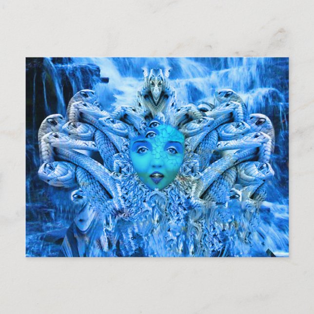 Medusa Metamorphose Postkarte (Vorderseite)