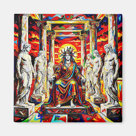 Medusa mit ihren Opfern Magnet