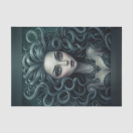 Medusa Mythisches Dekoupage Paper Seidenpapier