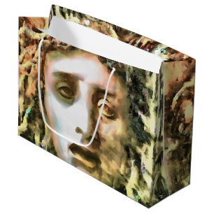 Medusa Portrait eines Gorgon Große Geschenktüte
