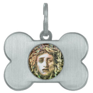 Medusa Portrait eines Gorgon Tiermarke
