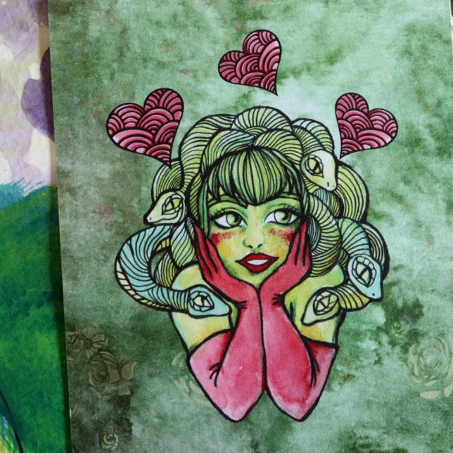 Medusa Postkarte (Von Creator hochgeladen)