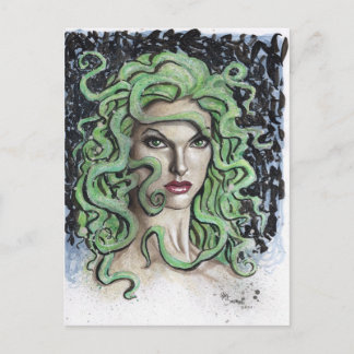 Medusa Postkarte