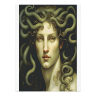 Medusa Renaissance Stil Fotodruck
