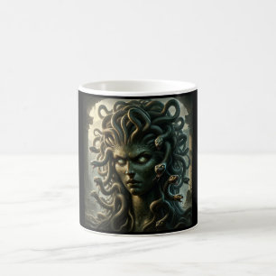 Medusa Starren des Todes Kopf der Schlangen Kaffeetasse