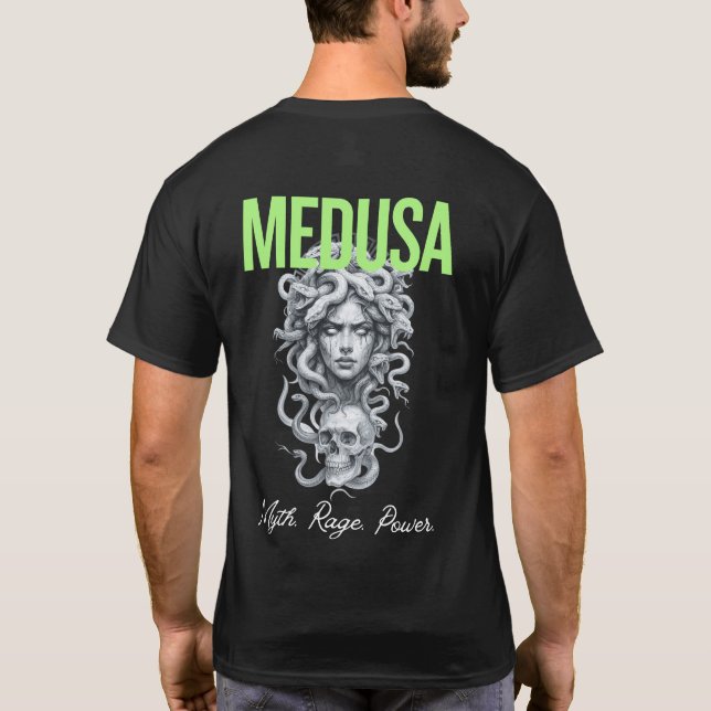 MEDUSA T Shirt Design (Rückseite)