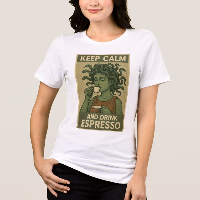 Medusa Tri-Blend Shirt (Vorderseite)