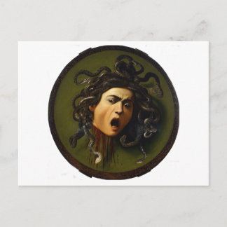 Medusa von Caravaggio Postkarte