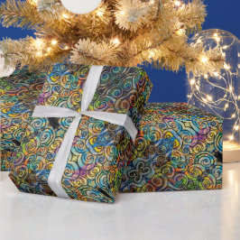 Medusas haarwackeliges Papier Geschenkpapier