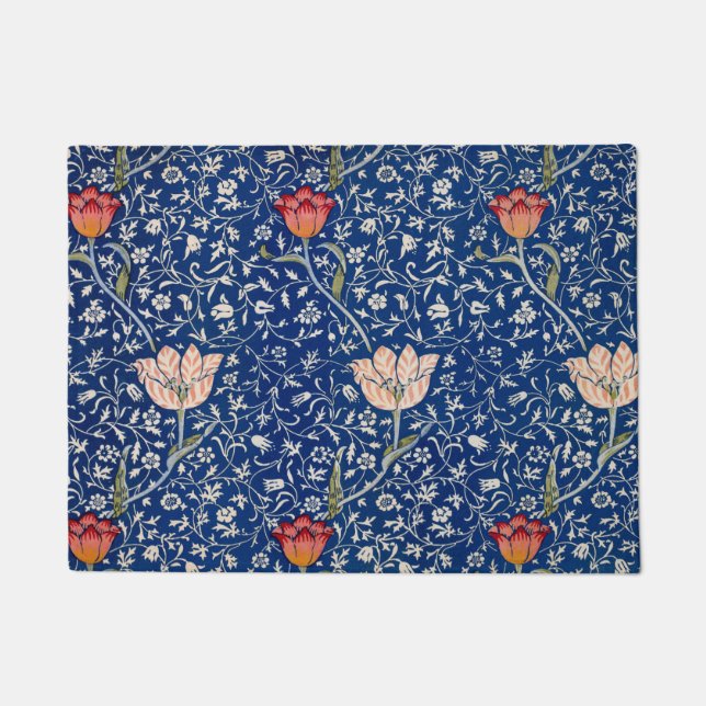 Medway Pattern (von William Morris) Fußmatte (Vorderseite)