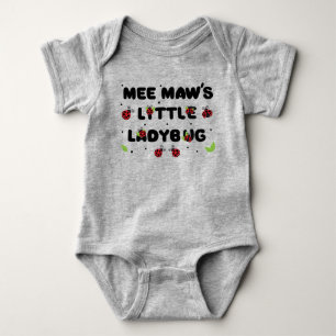 Mee Maws Kleine Ladybug - Niedlich Baby Strampler
