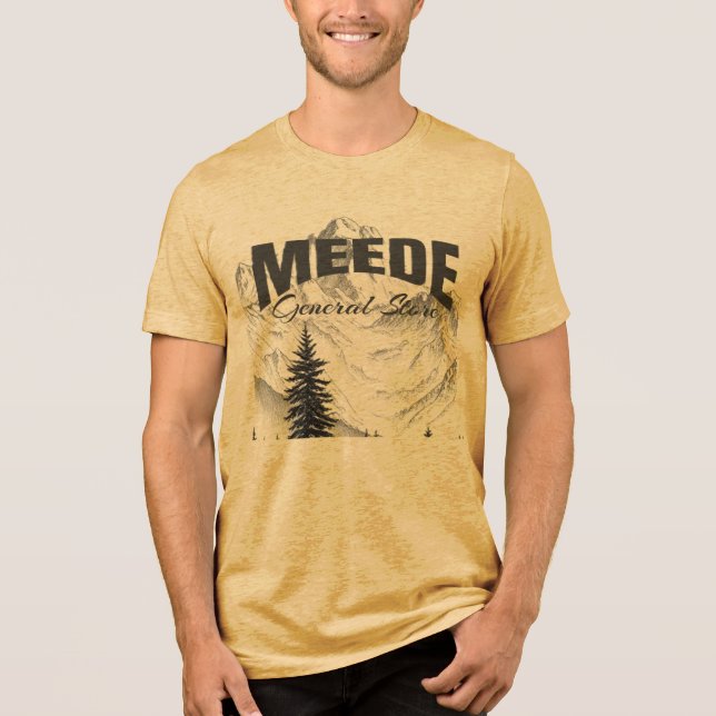 Meede Icon Tri-Blend Shirt (Vorderseite)