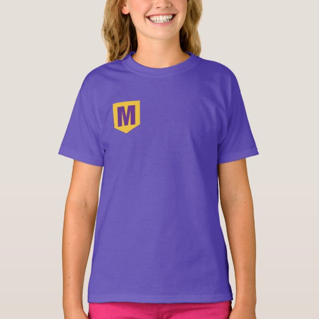 Meekah M Logo Pocket T-Shirt (Vorderseite)