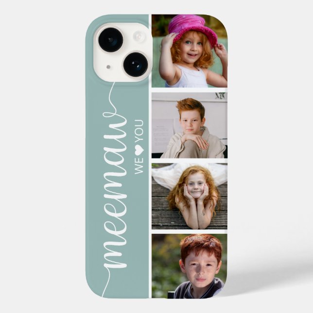 Meemaw 4 Foto Case-Mate iPhone 14 Hülle (Rückseite)
