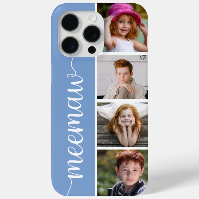 Meemaw 4 Foto Case-Mate iPhone Hülle (Rückseite)