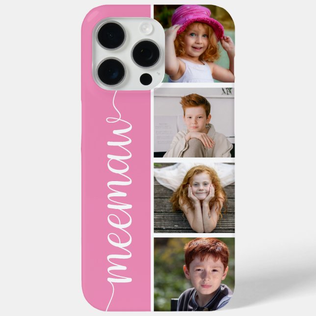 Meemaw 4 Foto Case-Mate iPhone Hülle (Rückseite)