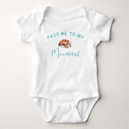 Meemaw-Flusskrebs-Baby-Shirt Baby Strampler