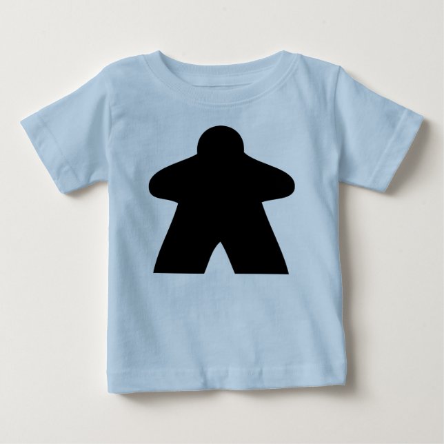 Meeple baby baby t-shirt (Vorderseite)