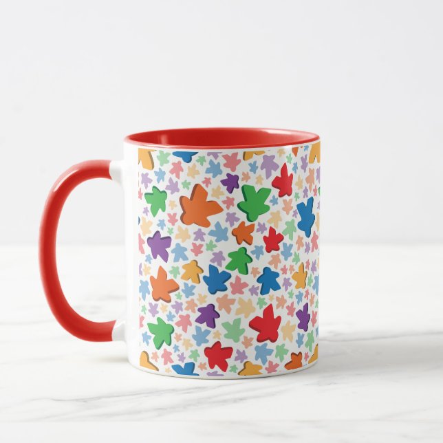 Meeple Druck-kombinierte Tasse (Links)
