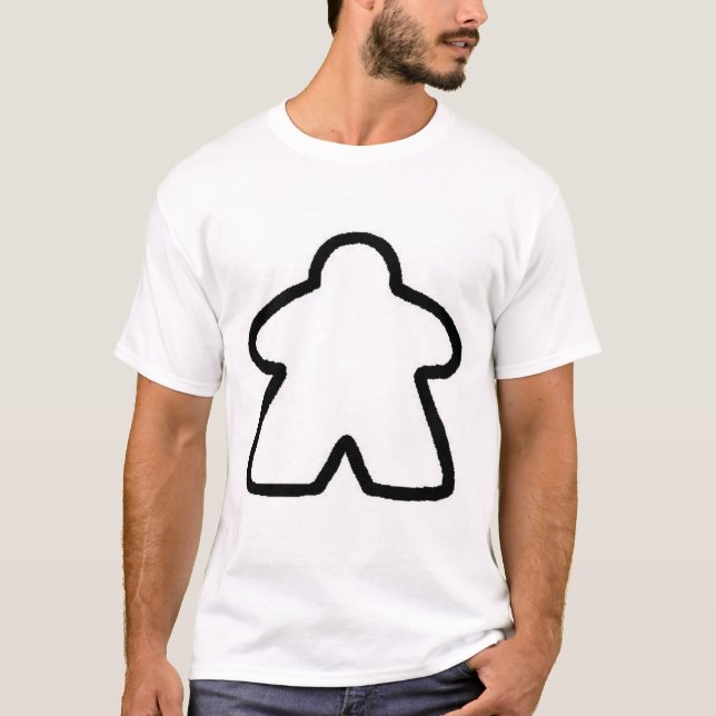 Meeple T-Shirt (Vorderseite)