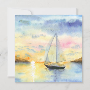 Meer bei Sonnenuntergang