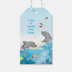 Meer der Dankbarkeit Zitat mit Delfin Volleyball S Geschenkanhänger