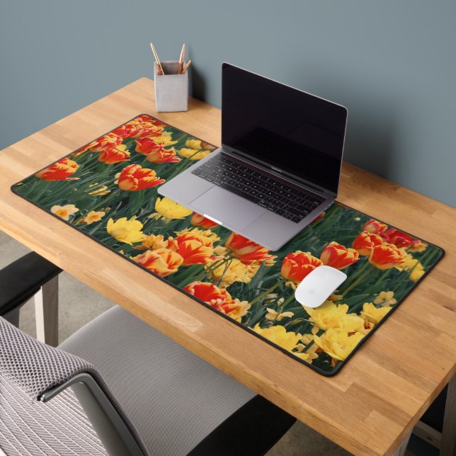 Meer der feuerischen Blume Schreibtischunterlage (Büro 2)