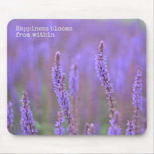 Meer der violetten Blumen bei der RHS Wisley Förde Mousepad