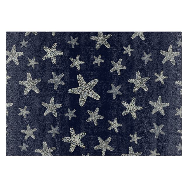 Meer des Starfish-Musters Schneidebrett (Vorderseite)