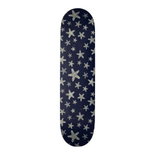 Meer des Starfish-Musters Skateboard