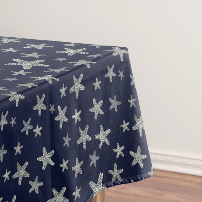 Meer des Starfish-Musters Tischdecke (Beispiel)