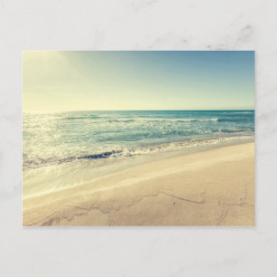 Meer im Winter Postkarte