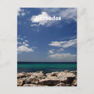 Meer in Barbados Postkarte