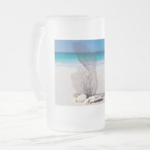 Meer Leben Stilleben Mattglas Bierglas