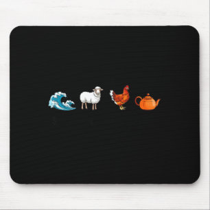 Meer Mutterschaf Henne Tee Lustiger Witz Spruch Zi Mousepad