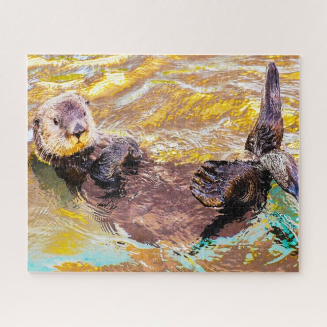 Meer Otter unsere Meere (Horizontal)