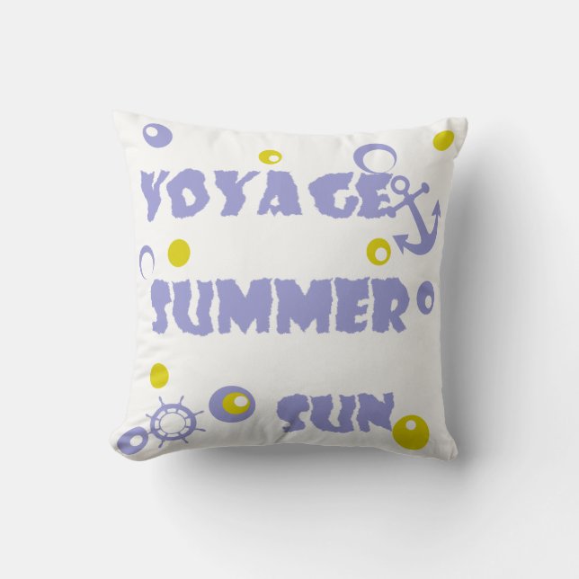 Meer, Reisen, Sommer Kissen (Vorderseite)