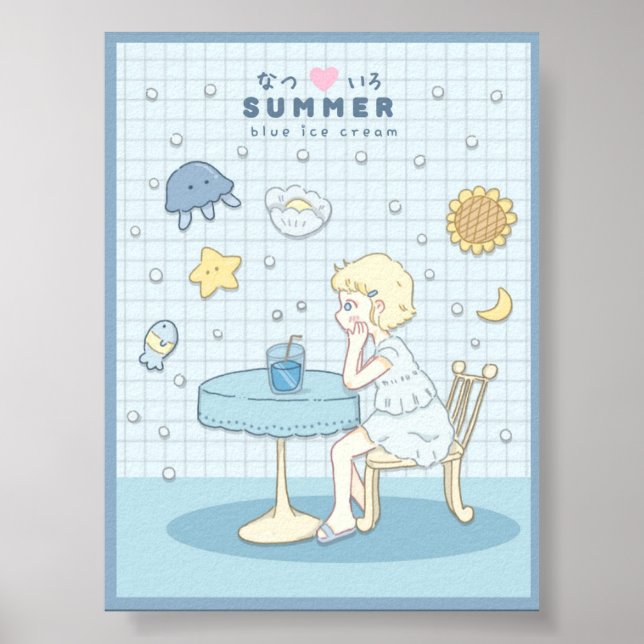 🌊✩  Meer Sommerträume ✩🌊  Poster (Vorne)