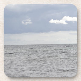 Meer und hübsche Wolken Getränkeuntersetzer