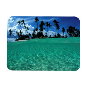 Meer und Insel, Indonesien Magnet