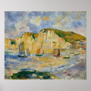 Meer und Klippen Poster
