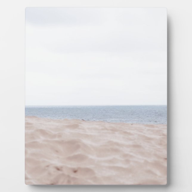 Meer und Sand Fotoplatte (Vorderseite)