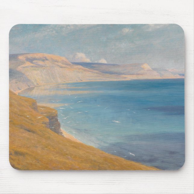 Meer und Sonnenschein Mousepad (Vorne)