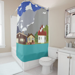 Meer und Strand Duschvorhang