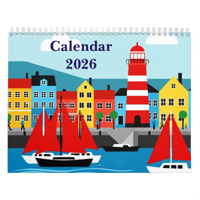 Meer und Strand Kalender (Titelbild)