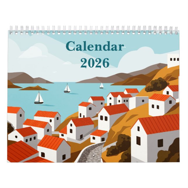 Meer und Strand Kalender (Titelbild)