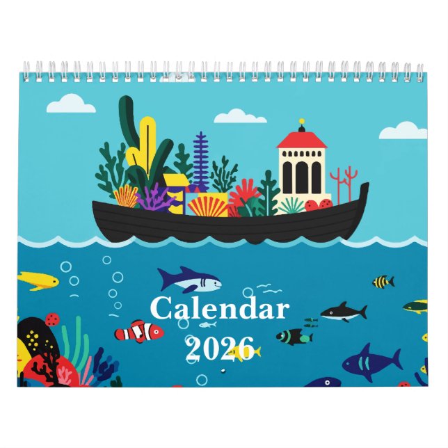 Meer und Strand Kalender (Titelbild)