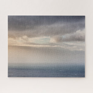 Meer und Wolken minimalistisch